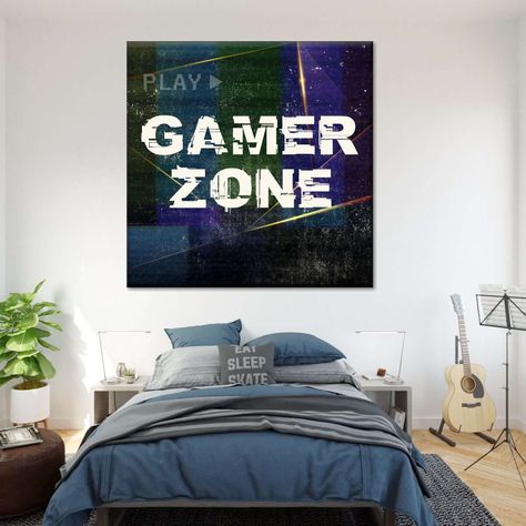 Video Game Room Decor, Game Room Wall Art, Sign Illustration, Multi Panel Wall Art, Kid Rooms, Game Illustration, Gamer Room, Man Cave Bar, Panel Wall Art