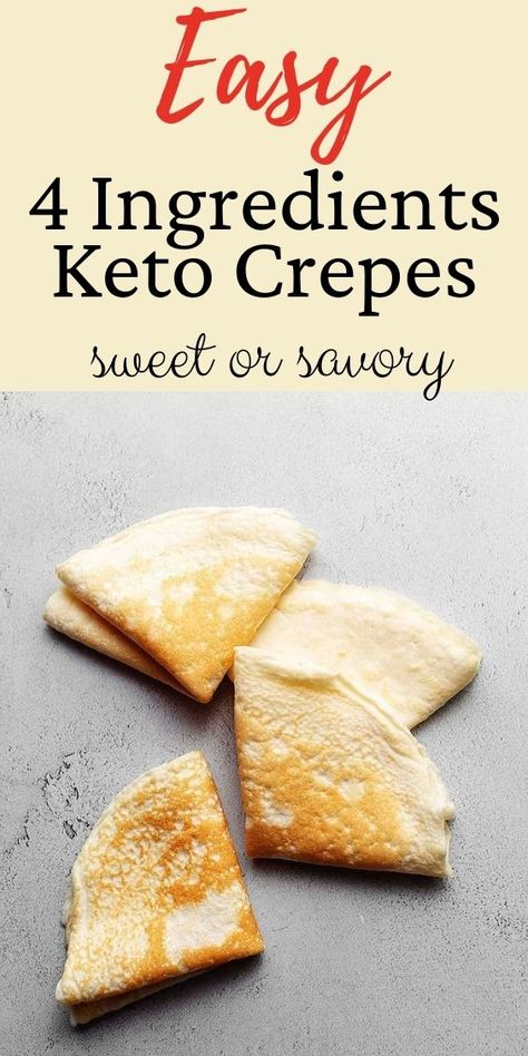 Crepe Batter Recipe, Keto Donuts, French Crepes, Keto Chocolate Chip Cookies, Batter Recipe, Keto Chocolate Chips, Keto Friendly Desserts, Fool Proof, Cream Cheese Recipes