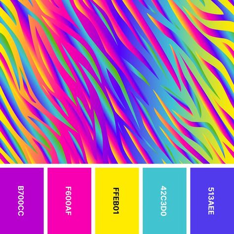 30 Neon Color Palettes for Vibrant Designs - Color Meanings Bright And Pastel Colour Palette, Pop Colors Palette, Glow In The Dark Color Palette, Bright Pop Color Palette, Pop Art Colors Palette, Vibrant Colour Pallete, Motivational Color Palette, Vivid Colour Palette, Dark Neon Color Palette