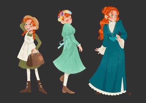 Anne Shirley Drawing, Anne X Gilbert Fanart, Anne Shirley Art, Anne Of Green Gables Drawing, Anne Of Green Gables Anime, Anne With An E Drawing, Anne Of Green Gables Fanart, Avonlea Aesthetic, Anne Of Green Gables Illustration