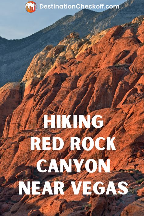 Ready for an outdoor adventure from Las Vegas? This guide to hiking Red Rock Canyon includes popular trails, preparation tips, and how to make timed entry reservations. Whether you're a seasoned hiker, looking for leisurely walks, or just want to enjoy scenic drives with breathtaking views near Las Vegas, find out why Red Rock Canyon's trails in Nevada are a must-visit. Hiking Las Vegas, Red Rock Canyon Las Vegas, Nevada Travel, Red Rock Canyon, Valley Of Fire, Mojave Desert, Vegas Trip, Vegas Strip, Las Vegas Strip