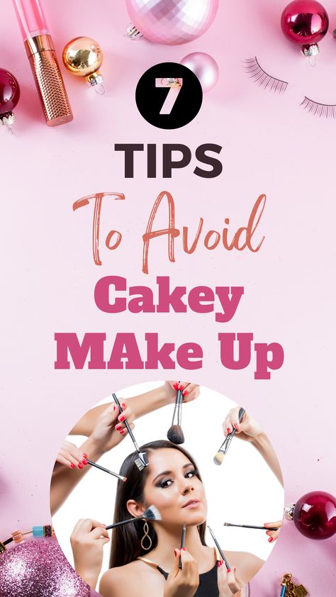 7 Tips To Avoid Cakey Make Up, cakey makeup How To Stop Makeup From Looking Cakey, Makeup Basics, Cakey Makeup, Makeup Mistakes, Basic Makeup, Contouring And Highlighting, Look In The Mirror, Makeup Routine, Makeup Lover