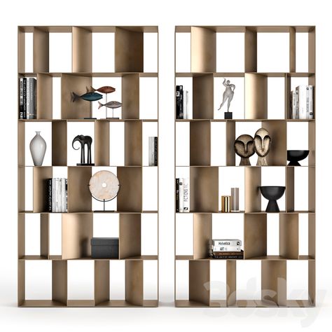 Cattelan Italia, Bookcase Design, Shelving Design, Wall Shelves Design, Room Partition Designs, Wall Tattoo, Floating Wall Shelves, Partition Design, Decorating Shelves