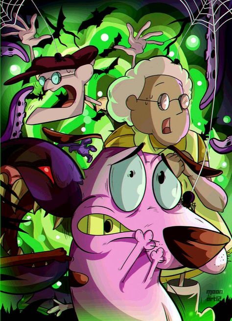 Courage The Cowardly Dog Poster, Courage The Cowardly Dog Wallpaper Aesthetic, Courage The Coward Dog, Course The Cowardly Dog, Courage The Cowardly Dog Aesthetic, Courage The Cowardly Dog Fanart, Courage The Cowardly Dog Painting, Courage The Cowardly Dog Art, Courage The Cowardly Dog Wallpapers