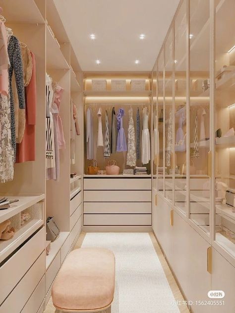 Furniture Design Bedroom, A Walk In Closet, Dream Closet Design, Closet Design Layout, Luxury Closets Design, Dream Bedroom Inspiration, Interior Design Your Home, Dream Apartment Decor, Bedroom Closet Design