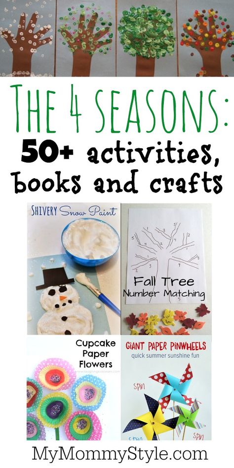 50 seasons activities Seasons Kindergarten, Seuss Costumes, Seasons Preschool, Seasons Lessons, The 4 Seasons, Seasons Activities, Teaching Students, Abc Alphabet, English Activities