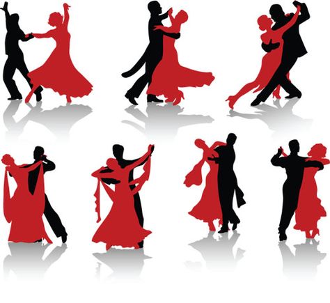 I would love to take lessons for ballroom dancing. Dancing Pose Reference, Dancing Pose, Dance Vector, Waltz Dance, Dance Silhouette, Ball Dance, Ballerina Silhouette, Cartoons Dancing, Dancing Drawings