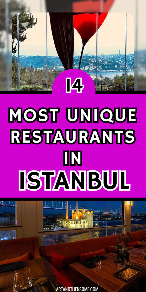 Istanbul TRAVEL Best Restaurants In Istanbul, Istanbul Places To Visit, Istanbul Restaurants, Turkish Restaurant, Fancy Restaurants, Istanbul Travel, Unique Restaurants, Modern Restaurant, Restaurant Interior Design