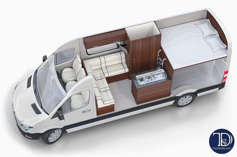 Van Conversion Floor, Van Conversion Layout, Sprinter Rv, Rv Interior Design, Motorhome Conversions, Kombi Motorhome, Sprinter Conversion, Transit Camper, Van Conversion Interior