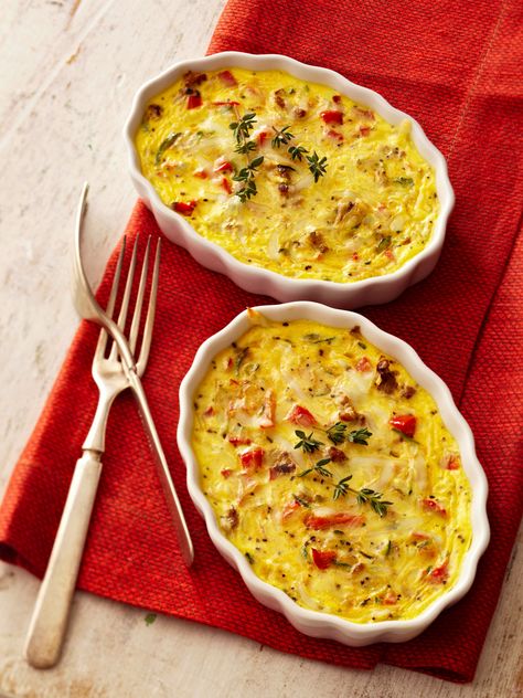 Easy Egg Casserole Recipes | Better Homes & Gardens Italian Sausage And Zucchini, Easy Egg Casserole, Zucchini Quiche, Breakfast Casserole Bacon, Breakfast Egg Casserole, Italian Sausage Recipes, Brunch Casserole, Food And Nutrition, Egg Casserole Recipes