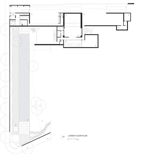 Orange Door, Modernist House, Outdoor Patios, Architecture Illustration, Design Milk, Room Layout, Casablanca, The Four, Contemporary House