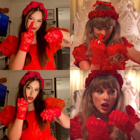 Taylor Swift Halloween Costume, Taylor Swift Costume, Taylor Swift Birthday Party Ideas, Grammy Dresses, Taylor Outfits, Taylor Swift Party, Taylor Swift Birthday, Taylor Swift Tour Outfits, Red Costume