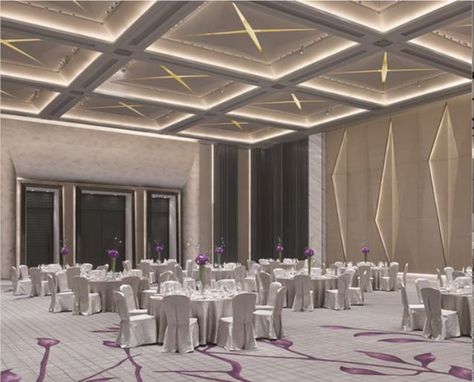 Ballroom Lighting, Marriage Hall Decoration, Ballroom Design, Wedding Banquet Hall, Ball Room, Multipurpose Hall, Wedding Hall Decorations, Convention Hall, Function Hall