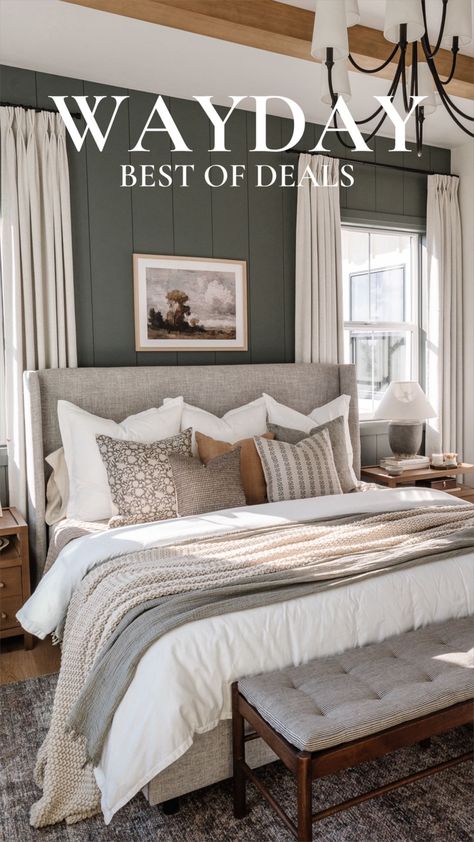 lindseypedey's Primary Suite Collection on LTK Primary Bedroom Bedding, Primary Bedroom Design, Primary Suite, Bedroom Bedding, Primary Bedroom, The Ranch, Bedroom Inspo, Bedroom Bed, Bedroom Design