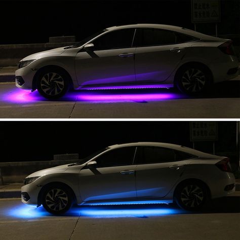 This is the best led car underglow ambient strip lights to buy in 2021. Best selling underglow ambient neon lights on the marketplace like Amazon and Aliexpress. Car Led Lights Outside, Lights In Car Interior, Led Lights Under Car, Under Car Lights, Car Led Lights Exterior, Led In Car, Led Lights In Car, Lights In Car, Cars With Led Lights