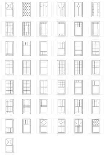 Divided Lites & Grid Windows: Guide to Multi-Pane Windows Grid Windows, Grill Design Modern, Types Of Houses Styles, Colonial Windows, Grill Designs, Window Grids, Window Grill Design Modern, Unique Window, Carpet Cleaning Business