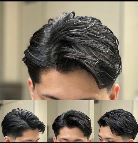 Man Haircut Long On Top, Side Part Taper Fade, Haircut Mens Medium, Low Tapered Fade, Low Fade Haircut Mens Medium, Fringe Up Haircut Men, Haircut Men Straight Hair, Low Fade Haircut Mens, Fesyen Rambut Lelaki