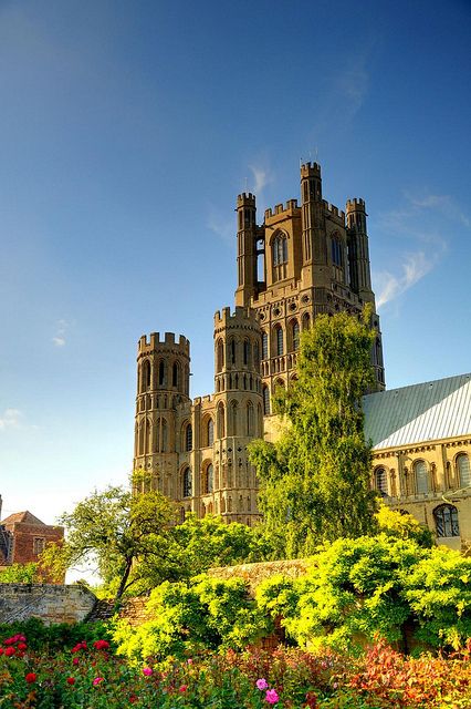 The Cathedral Church of the Holy and Undivided Trinity of Ely Ely Cathedral, Cathedral Church, Church Architecture, Sacred Places, Place Of Worship, English Countryside, England Travel, Ely, Beautiful Architecture