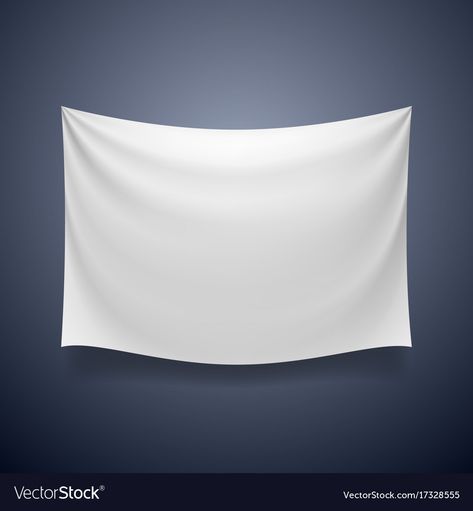 Cloth Banner, Cloth Banners, Blank Banner, White Cloth, High Res, Png Images, Adobe Illustrator, Vector Images, Vector Free