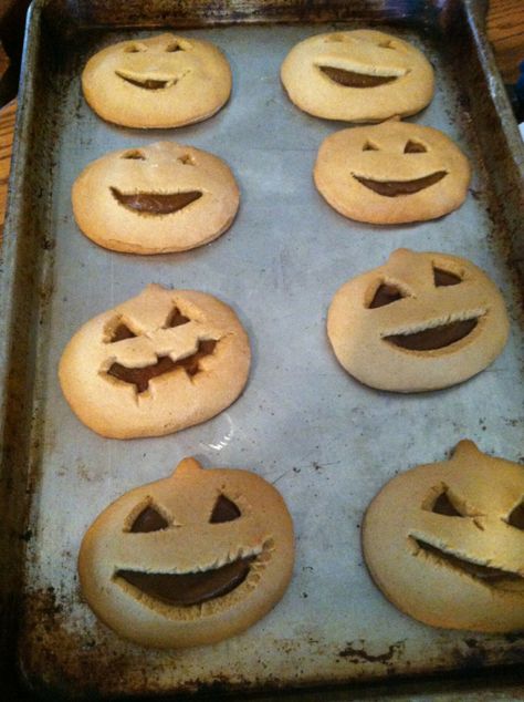 Little Debbie pumpkin delights copycat Copycat Recipes Desserts, Cookie Crust Recipe, Diy Halloween Food, Debbie Snacks, Pumpkin Delight, Little Debbie, Halloween Time, Homemade Pumpkin, Fall Treats