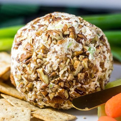 This Cheese Ball is perfect for all the parties and holiday entertaining. Wow 😮 your guests with this Easy to make Classic Cheese 🧀 Ball! . . . Recipe link in profile 👉 . . . #foodporn #foodblogger #foodblog #foodblogfeed #glutenfree #glutenfreeeats #eats #instafood #onmytable #ontheblog #foodgasm #foodphotography #cheeseballs Blue Cheese Ball Recipe, Blue Cheese Ball, Gluten Free Christmas Baking, Classic Cheese Ball, Cheese Ball Recipe, Elegant Appetizers, Gluten Free Appetizers, Gluten Free Christmas, Cheese Ball Recipes