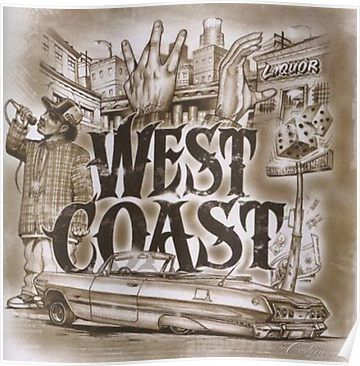 West Coast Tattoo, Lowrider Tattoo, Hals Tattoo Mann, Arte Do Hip Hop, Chicano Love, Estilo Cholo, Hip Hop World, Gangsta Tattoos, Arte Cholo