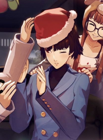 Persona 5 Makoto, Makoto Niijima, Persona 5 Anime, Violet Evergarden Anime, Anime Christmas, Shin Megami Tensei, Persona 4, 5 Anime, Match 3