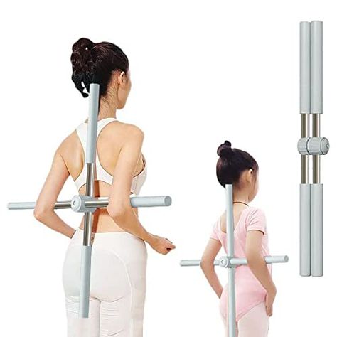 https://strongbulls.net/index.php/2023/05/06/dzorun-yoga-stick-posture-pole-corrector-exercise-sticks-back-cracker-bar-back-braces-stretch-bar-shoulder-neck-humpback-straight-device-for-woman-kids-man/ Check more Pole Exercise, Exercises For Posture, Pole Exercises, Bar Back, Posture Exercises, Braces, Yoga, Bar