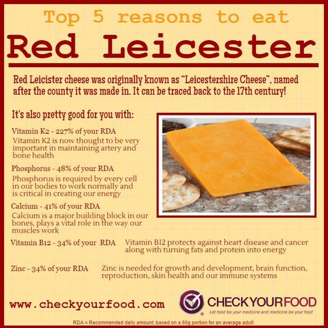 Red Leicester Cheese Recipes, Folic Acid Foods, Cheese Benefits, Red Leicester Cheese, Vitamin K2, Super Food, Animal Products, Best Cheese, Nutrition Health