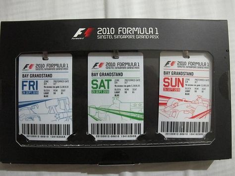 F1 Tickets F1 Ticket, Formula 1 Singapore, F1 Barcelona, F1 Mexico, Formula 1 Tickets, F1 Aesthetic, Singapore Grand Prix, Bday Invitations, Game Tickets