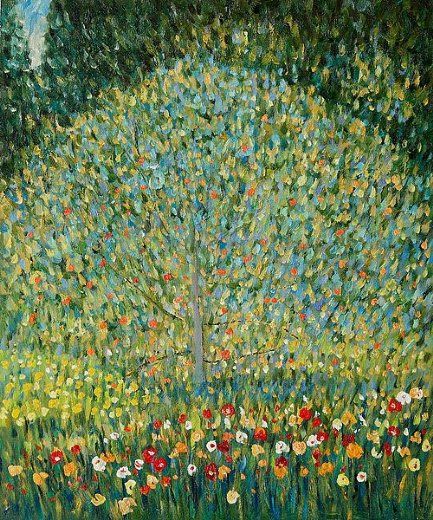 Klimt Apple Tree, Unique Artists, Gustav Klimt Art, Klimt Paintings, Klimt Art, Paul Gauguin, Art Et Illustration, Art Appreciation, Painting Reproductions