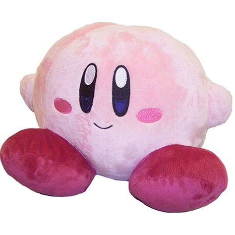 Sanei Official Nintendo 5" Kirby Plush (Sitting Pose) >>> You can get additional details at the image link. (This is an affiliate link) #Puppets Kirby Plush, Sitting Pose, Christmas Party Gift, Sitting Poses, Toy Doll, Imaginative Play, Plush Dolls, Kirby, Cartoon Animals