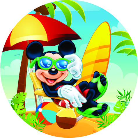 Surf Party, Disney Clipart, Mickey Birthday Party, Disney Characters Wallpaper, Luau Birthday Party, Disney Cartoon Characters, Mickey Mouse Parties, Luau Birthday, Baby Illustration