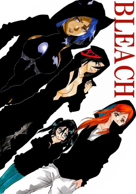 Bleach #GG \ ^^ / Official Bleach Art, Bleach Tite Kubo Art, Bleach Fashion Art, Bleach Fashion Manga, Bleach Official Art Manga, Bleach Manga Art, Bleach Cover Art, Bleach Official Art, Tite Kubo Art