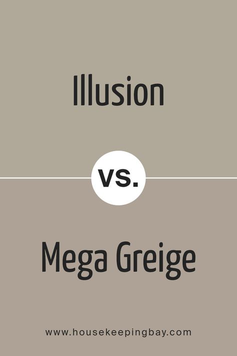 Illusion SW 9592 by Sherwin Williams vs Mega Greige SW 7031 by Sherwin Williams Mega Greige Sherwin Williams, Sherwin Williams Trim Color, Greige Sherwin Williams, Sherwin Williams Greige, Mega Greige, Trim Colors, Neutral Paint Colors, Neutral Paint, Trim Color