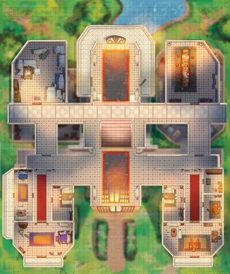 Free (mansion) asset pack + combined maps! | Patreon Pathfinder Maps, Dnd World Map, Tabletop Rpg Maps, Library Room, Dnd 5e Homebrew, Rpg Maps, Rpg Map, Dungeon Maps, D D Maps