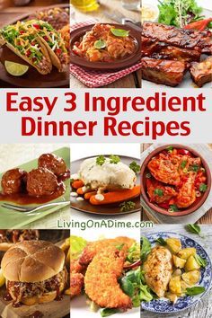 Easy 3 Ingredient Dinner Recipes RANCH CHICKEN AND POTATOES Lchf Recipes Dinner, 3 Ingredient Dinners, Three Ingredient Recipes, 3 Ingredient Recipes, Lchf Recipes, Fast Dinners, Oreo Dessert, Ranch Chicken, Baked Chicken Recipes