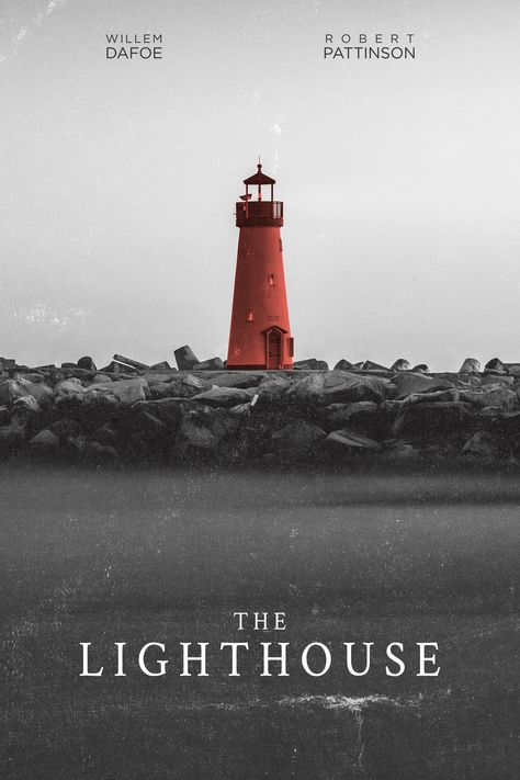 The Lighthouse 2019, Lighthouse Poster, Robert Eggers, Best Movie Posters, Cinema Posters, The Lighthouse, Horror Movies, Lighthouse, Poster Design