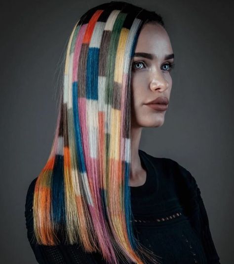 Avant Garde Hair, Creative Hair Color, Dyed Hair Inspiration, Multicolored Hair, Design Hair, Hair Creations, Color Book, Hair Shows, Hair Growth Tips