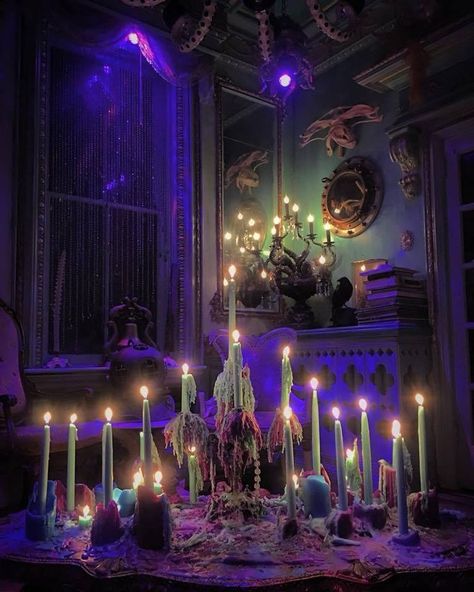 Adam Wallacavage, Room Bedroom Ideas, Goth Room, Decor Marin, Whimsical Goth, Sound Track, Goth Home, Bedroom Wall Decor, Season Of The Witch