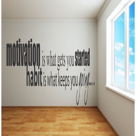 Exercise Room Ideas, Workout Room Ideas, Quotes Together, Exercise Rooms, Motivational Wall Quotes, Workout Room Home, Basement Gym, Weight Room, Home Gym Ideas