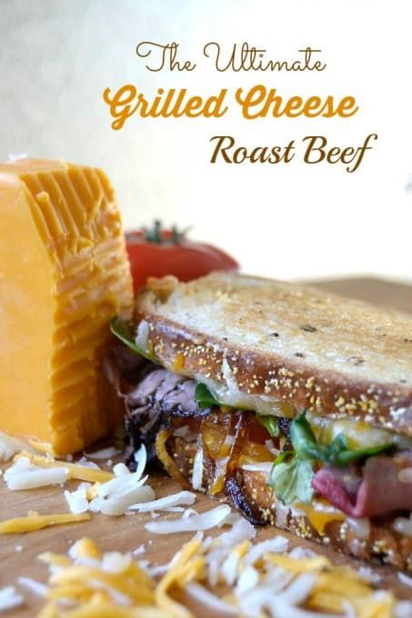 The Ultimate Grilled Cheese Roast Beef Plum Chutney, Tender Roast Beef, Beef Tomato, Ultimate Grilled Cheese, Roast Beef Sandwich, Caramelized Onion, Rye Bread, Delicious Sandwiches, Soup And Sandwich