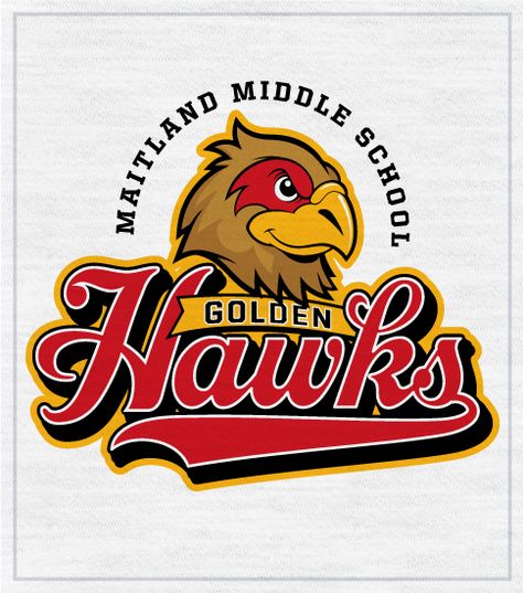 2308 Golden Hawks Mascot T-shirt | High School Shirts High School Mascot Shirt Ideas, Falcon School Spirit Shirts, Hawks School Spirit Shirts, School Spirit Mascot T-shirt For Fan Gear, Hawks Mascot, Senior Class Shirts, High School Mascots, Junior Shirts, Class Shirt