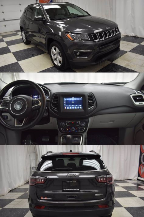 For the most accurate prices and vehicle information go to www.wowwoodys.com.One Owner! This 2019 Jeep Compass Latitude FWD has a 2.4 I4 engine, earning 31 MPG on the highway. Its top options include Heated Seats, Remote Start, Backup Camera, Touchscreen Media Center, Roof Rack, and Cold Weather Group. Want a custom video? Just text your name and the stock number to 660-247-5319. This vehicle's stock number is 19NC87-850. Jeep Compass 2019, Smart Art, Heated Seat, Jeep Compass, Backup Camera, Media Center, Roof Rack, A A, Compass