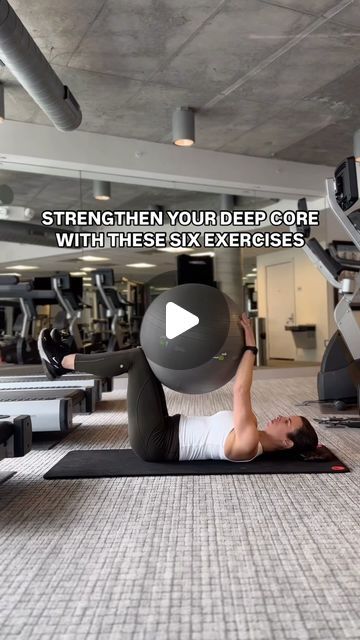 Abdomen Exercises, Deep Core Exercises, Exercise Waist, Exercise Workouts, Core Exercise, Deep Core, Bosu Ball, Strengthen Your Core, Exercise Ball