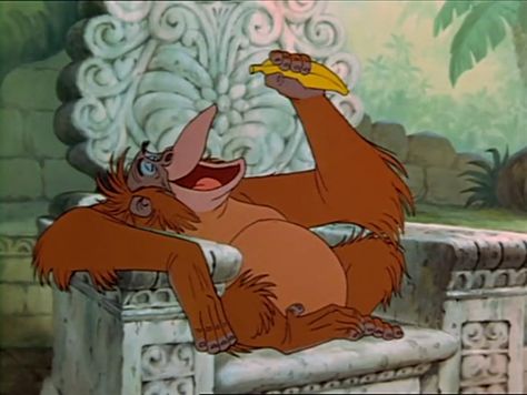 king louie jungle book costume - Google Search King Louie Jungle Book, Jungle Book Costumes, Jungle Book Movie, Disney Movie Scenes, Jungle Book Disney, The Jungle Book, Disney Gif, Louis Armstrong, Disney Favorites