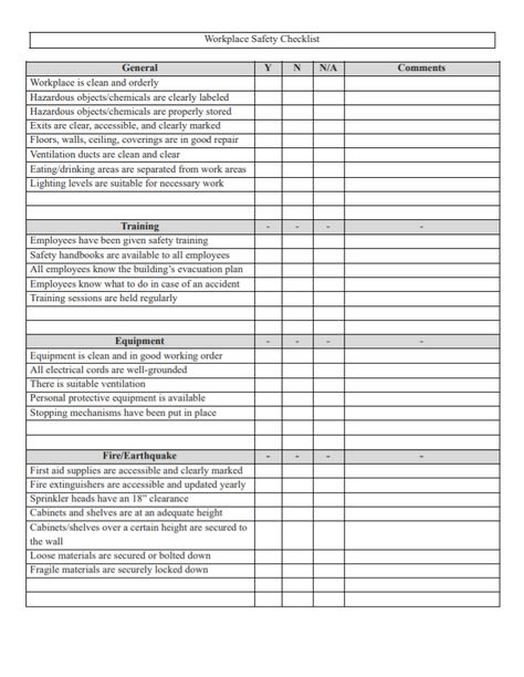 Office Safety, Safety Audit, Electrical Shop, Facilities Management, Safety Checklist, Fillable Forms, Performance Appraisal, Safety Inspection, Inspection Checklist