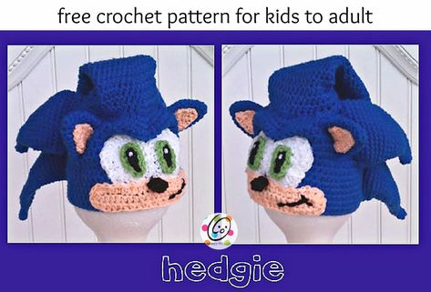 Crochet Character Hats, Crochet Hedgehog, Hat Patterns Free, Crochet Hat Free, Crochet Knit Hat, Crochet Beanie Pattern, Crochet Hats Free Pattern, Crochet Cap, Haken Baby