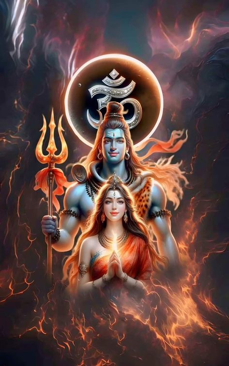 description Shiv Pic, Shiv Gauri, Satya Yoga, Shivparvati Images, Jay Hind, Jai Bholenath, Shiva Meditation, Aghori Shiva, Gold Artwork