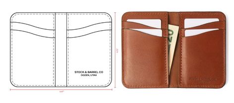 Free Vertical Wallet Pattern Diy Leather Wallet Pattern, Simple Leather Wallet, Bifold Wallet Pattern, Wallet Pattern Free, Leather Patterns Templates, Handmade Leather Bag Pattern, Long Wallet Pattern, Diy Leather Wallet, Leather Wallet Design